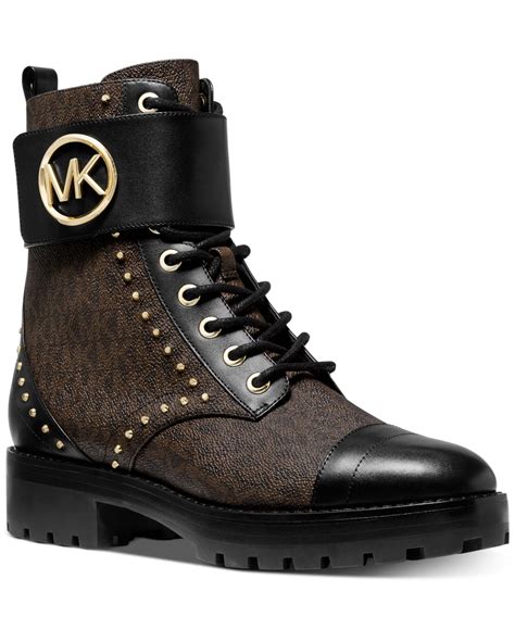 michael kors boots black brown|zappos Michael Kors boots.